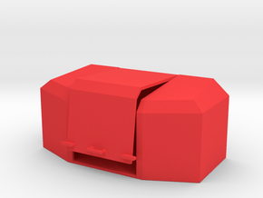 Saatgutbox in Red Processed Versatile Plastic