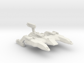 3788 Scale Lyran Firecat Battle Control Ship CVN in White Natural Versatile Plastic