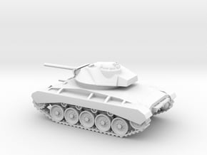1/160 Scale M24 Tank in Tan Fine Detail Plastic