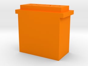Quad 33 Bezel in Orange Processed Versatile Plastic