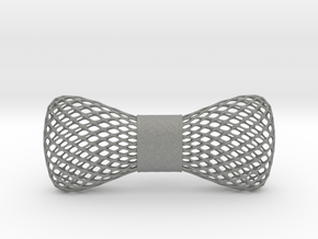 bowtie wireframe in Gray PA12