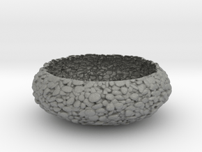 Pebbled Bowl in Gray PA12