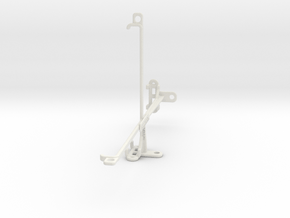 Samsung Galaxy Tab Active 2 tripod mount in White Natural Versatile Plastic