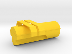 Güllefass Tank in Yellow Processed Versatile Plastic