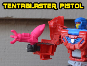 Tentablaster Pistol (3mm, 4mm, 5mm) in Pink Processed Versatile Plastic: Large