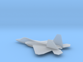Lockheed Martin F-22 (w/o landing gears) in Tan Fine Detail Plastic: 6mm