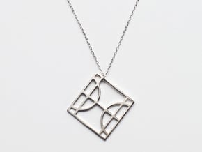 Pisces I in Polished Silver