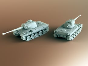 Indien Panzer Tank Scale: 1:160 in Tan Fine Detail Plastic