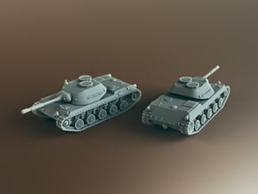Spähpanzer Ru 251 Tank Scale: 1:100 in Tan Fine Detail Plastic