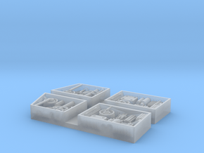 1/2256 Revell Venator mech bays only (set) in Tan Fine Detail Plastic