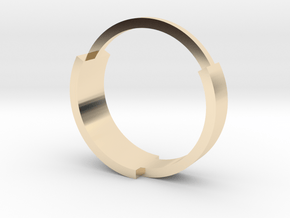 135 14.36mm in 14K Yellow Gold