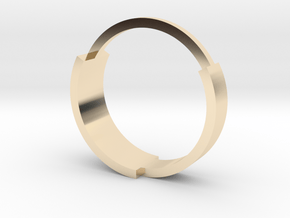 135 14.86mm in 14K Yellow Gold