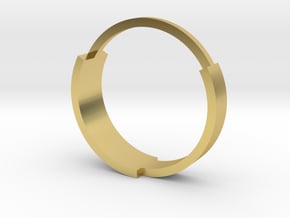 135 16.30mm in Polished Brass