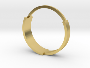 135 18.19mm in Polished Brass