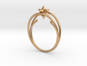 anello ico in Natural Bronze