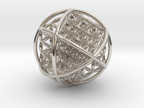 Ball Of Life v2 Sphere 2.5"  in Platinum