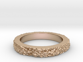 Mesh0481narrow in 14k Rose Gold Plated Brass