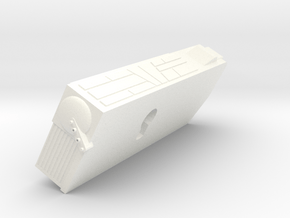 1400 ktinga radiator L in White Processed Versatile Plastic