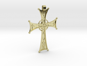 A Cross for All Christians in 18K Yellow Gold