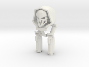 Custom Reaper Overwatch Inspired Mask for Lego in White Premium Versatile Plastic