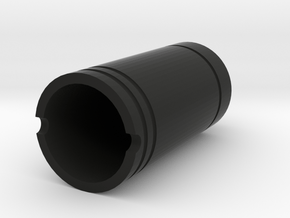 Airsoft Amplifier Nozzle (14mm-) in Black Premium Versatile Plastic