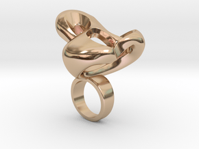 Embrollo in 14k Rose Gold Plated Brass