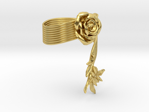 Fantasia_spiral: la Rose et Daphne in Polished Brass