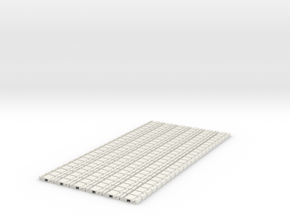 p-9stp-slim-flexi-tram-track-100-x144-1a in White Natural Versatile Plastic