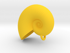 Ursala Shell from The Little Mermaid in Yellow Processed Versatile Plastic