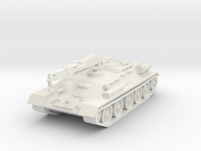 T34 T ARV tank scale 1/100 in White Natural Versatile Plastic