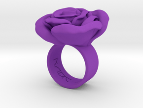 Rosa solitaria_M in Purple Processed Versatile Plastic