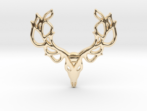 Mythological Elements - Leshy (Earth) in 14k Gold Plated Brass