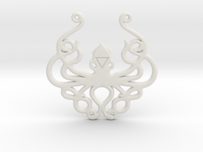 Mythological Elements - Kraken (Water) in White Natural Versatile Plastic