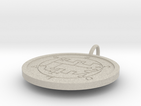 Stolas Medallion in Natural Sandstone