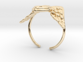 Tinas hearted wings in 14K Yellow Gold: 9 / 59
