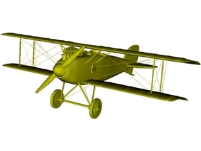 1/285 scale Albatros D.III WWI biplane x 1 in Tan Fine Detail Plastic