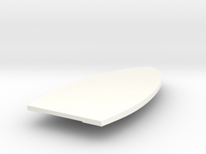 1400 Repulse Lower Hull in White Processed Versatile Plastic