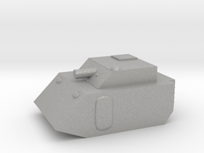 Fox2 Small Grav Tank 1:100 15mm in Aluminum