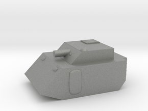 Fox2 Small Grav Tank 1:100 15mm in Gray PA12