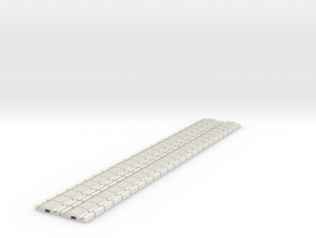 p-9stxs-slim-flexi-tram-track-100-x48-1a in White Natural Versatile Plastic