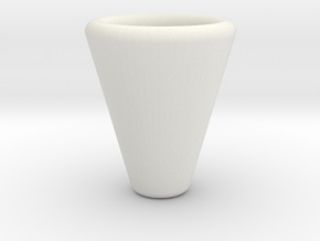 conical light pull 2 — less material in White Natural Versatile Plastic