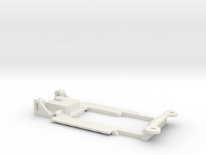 Carrera Universal 132 Chassis for BMW 320 E21 in White Natural Versatile Plastic