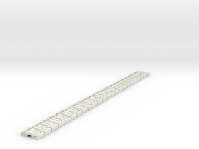 p-9st-slim-flexi-tram-track-100-x24-2a in White Natural Versatile Plastic