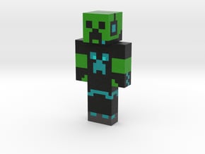 AttackerCreeper1 | Minecraft toy in Natural Full Color Sandstone