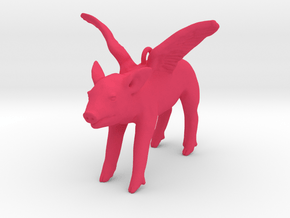 2013: Flying Pig in Pink Processed Versatile Plastic