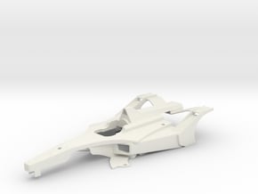 FR02 Formula E Body in White Natural Versatile Plastic