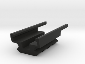 3-Slots Bottom Picatinny Rail for USP Pistol in Black Premium Versatile Plastic