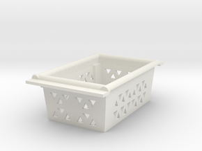 JaBird RC G6/Deadbolt Cargo Basket in White Natural Versatile Plastic