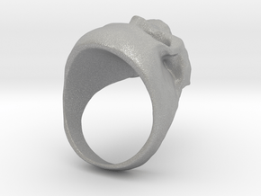 Skull Big Ring in Aluminum: 8 / 56.75