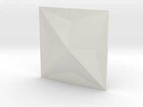 3d tile_2_B in White Natural Versatile Plastic
